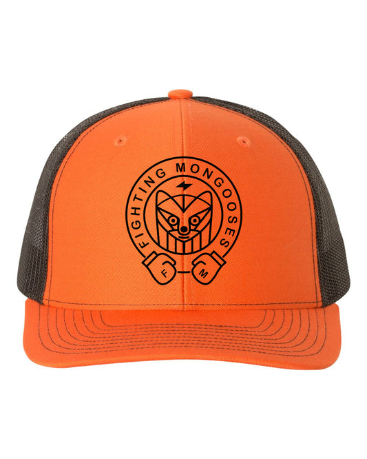 FM Snapback Trucker Hat Orange/Black