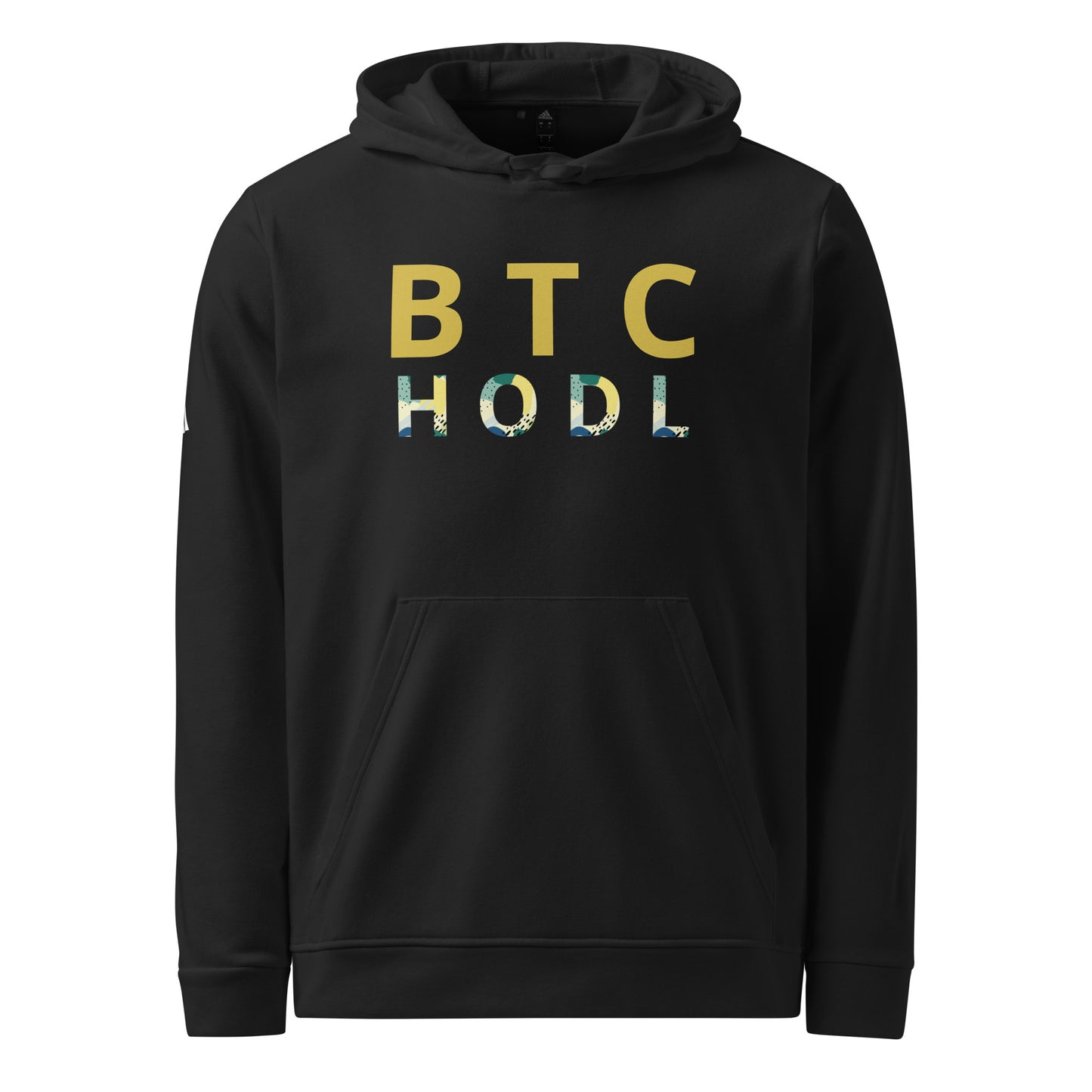 BTC HODL Adidas Fleece Hoodie