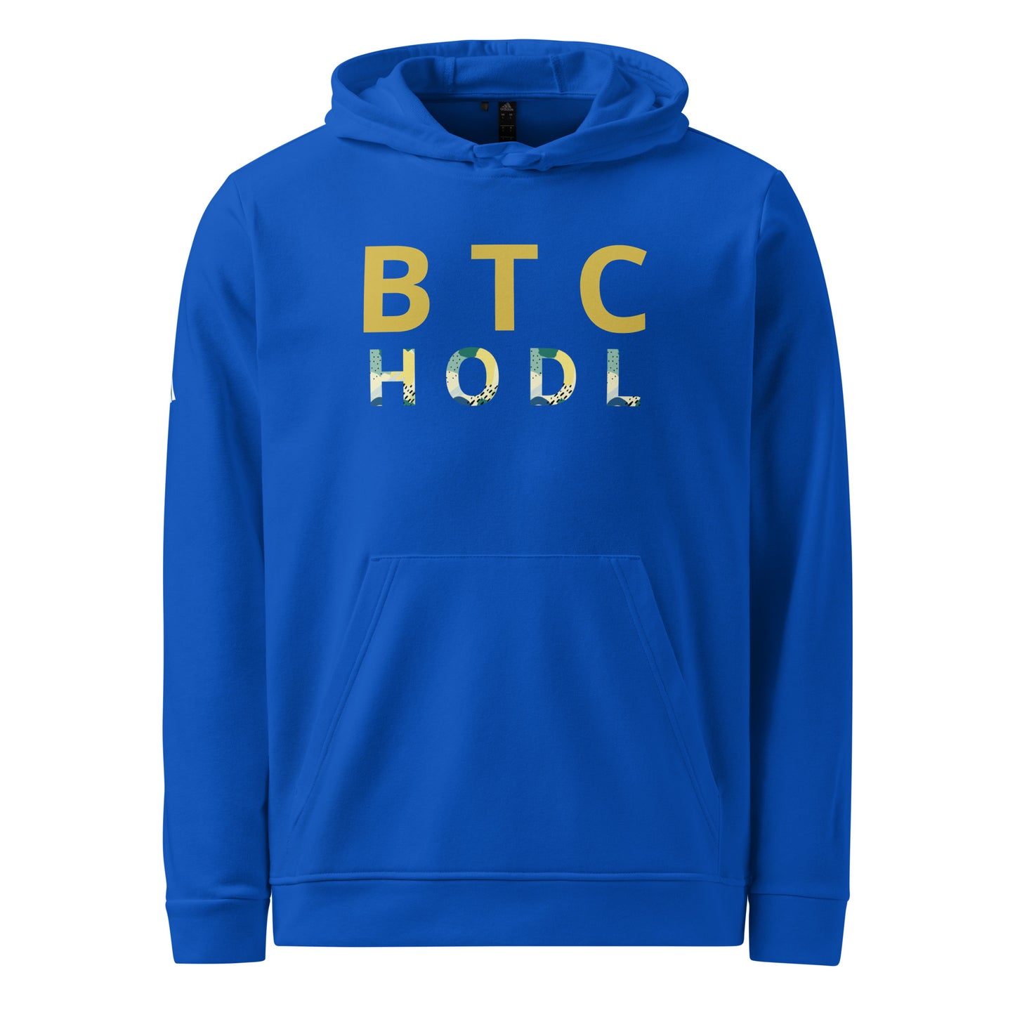 BTC HODL Adidas Fleece Hoodie