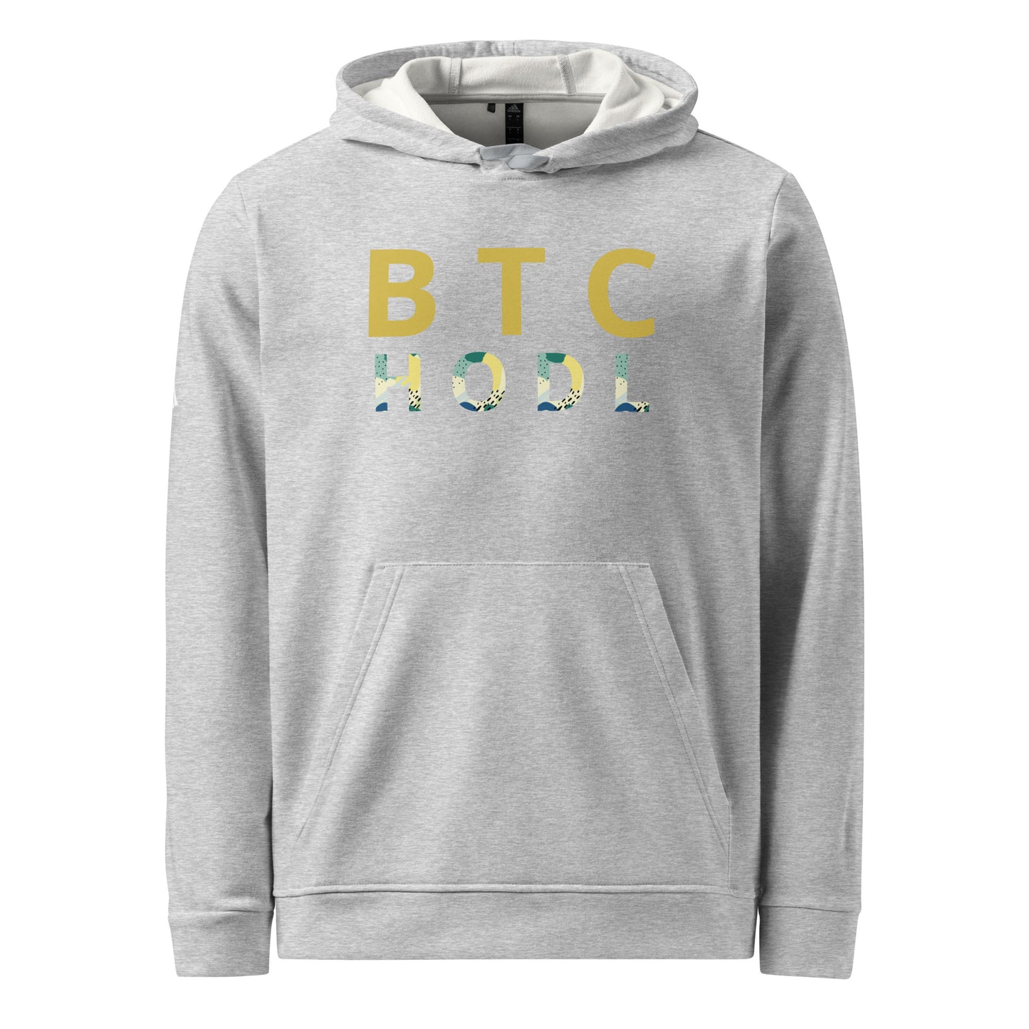 BTC HODL Adidas Fleece Hoodie