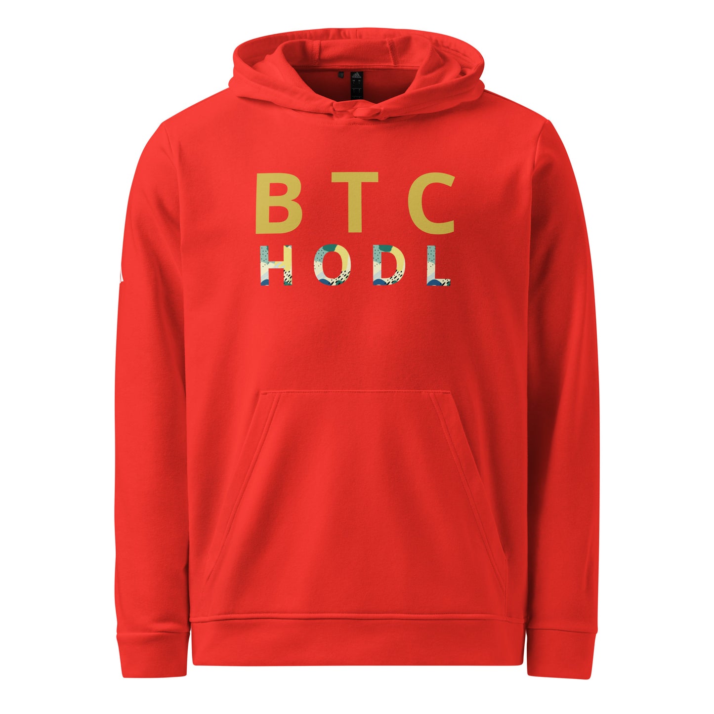 BTC HODL Adidas Fleece Hoodie