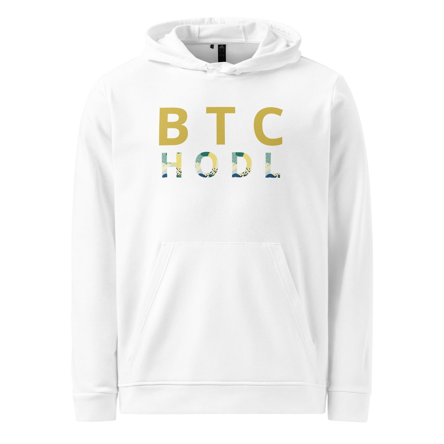 BTC HODL Adidas Fleece Hoodie