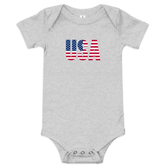 Baby short sleeve one piece USA