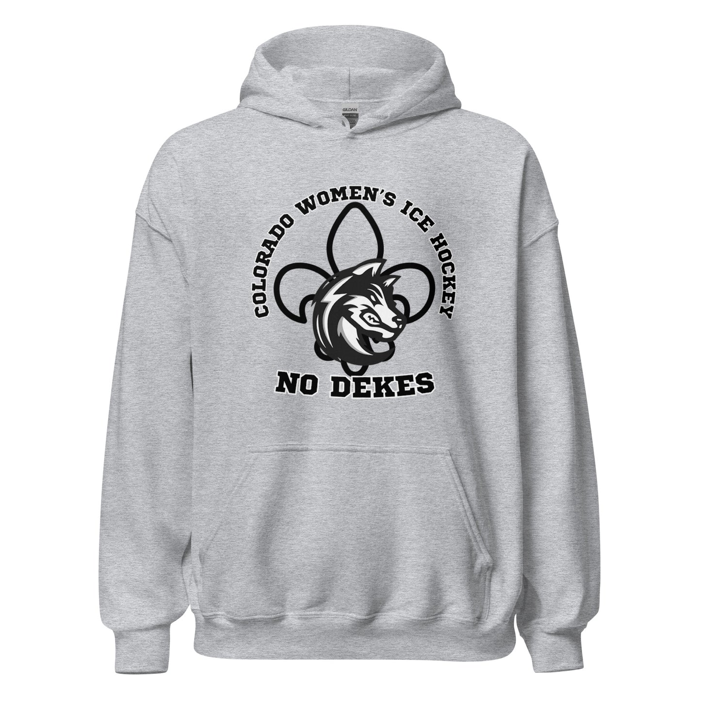 No Dekes 50/50 Hoodie 2nd Logo