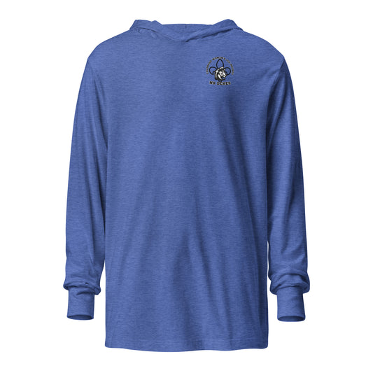 No Dekes Hooded Long-Sleeve Tee 2nd Logo