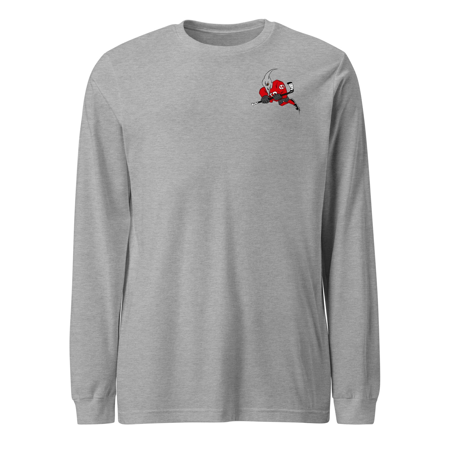 T-Dacs Long Sleeve Tee Red Logo