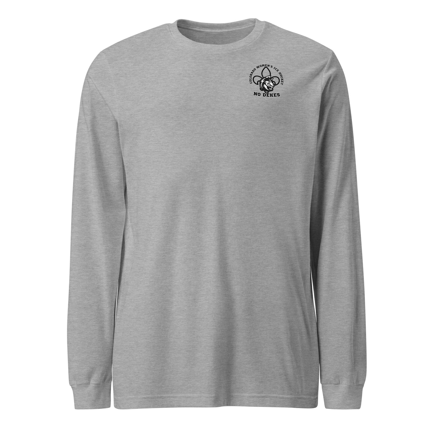 No Dekes Long Sleeve Tee 2nd Logo