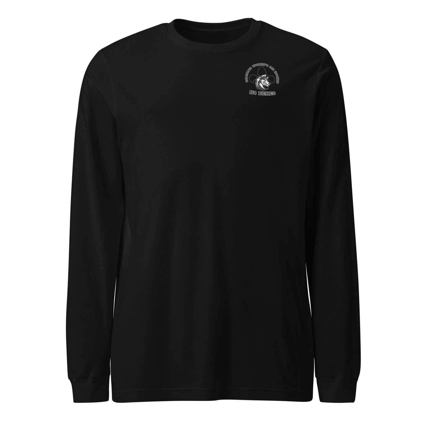 No Dekes Long Sleeve Tee 2nd Logo