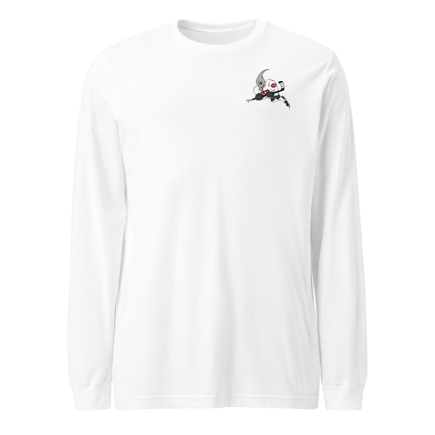 T-Dacs Long Sleeve Tee White Logo