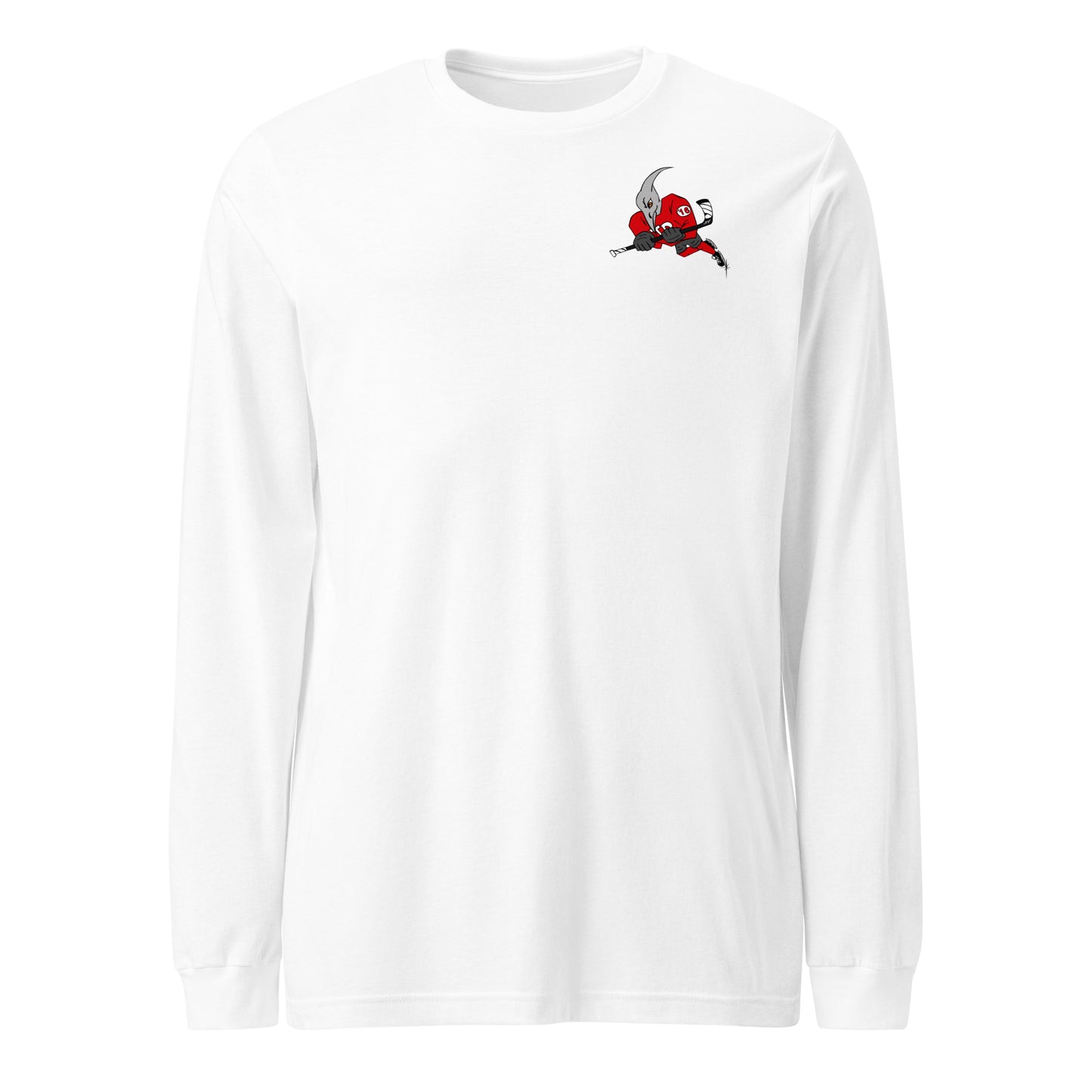 T-Dacs Long Sleeve Tee Red Logo