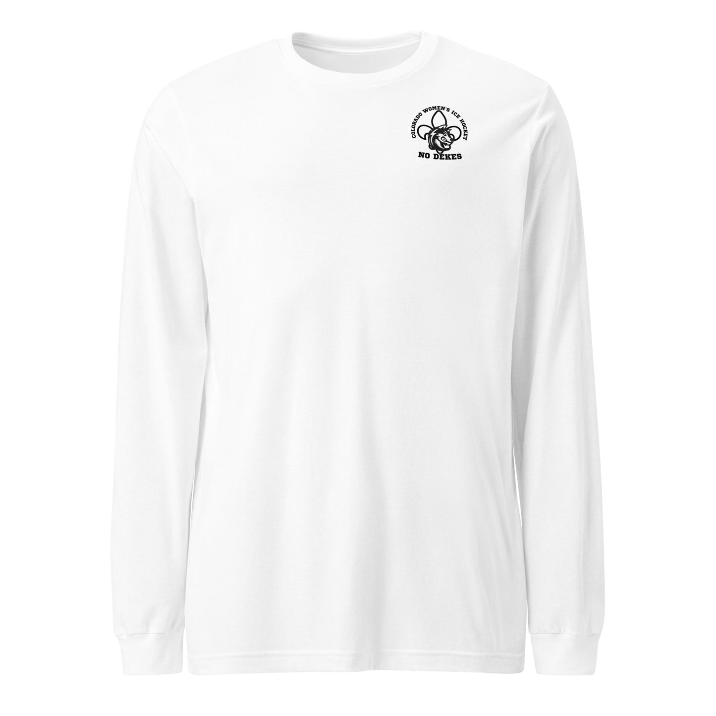 No Dekes Long Sleeve Tee 2nd Logo