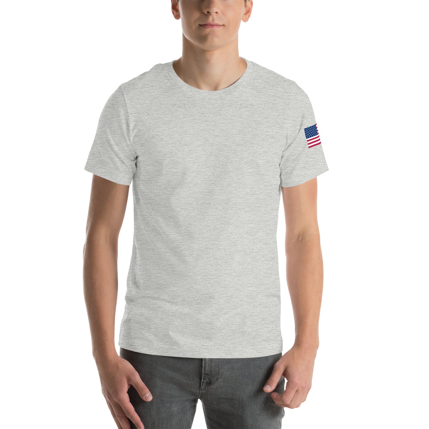 Unisex T-shirt Shoulder Flag