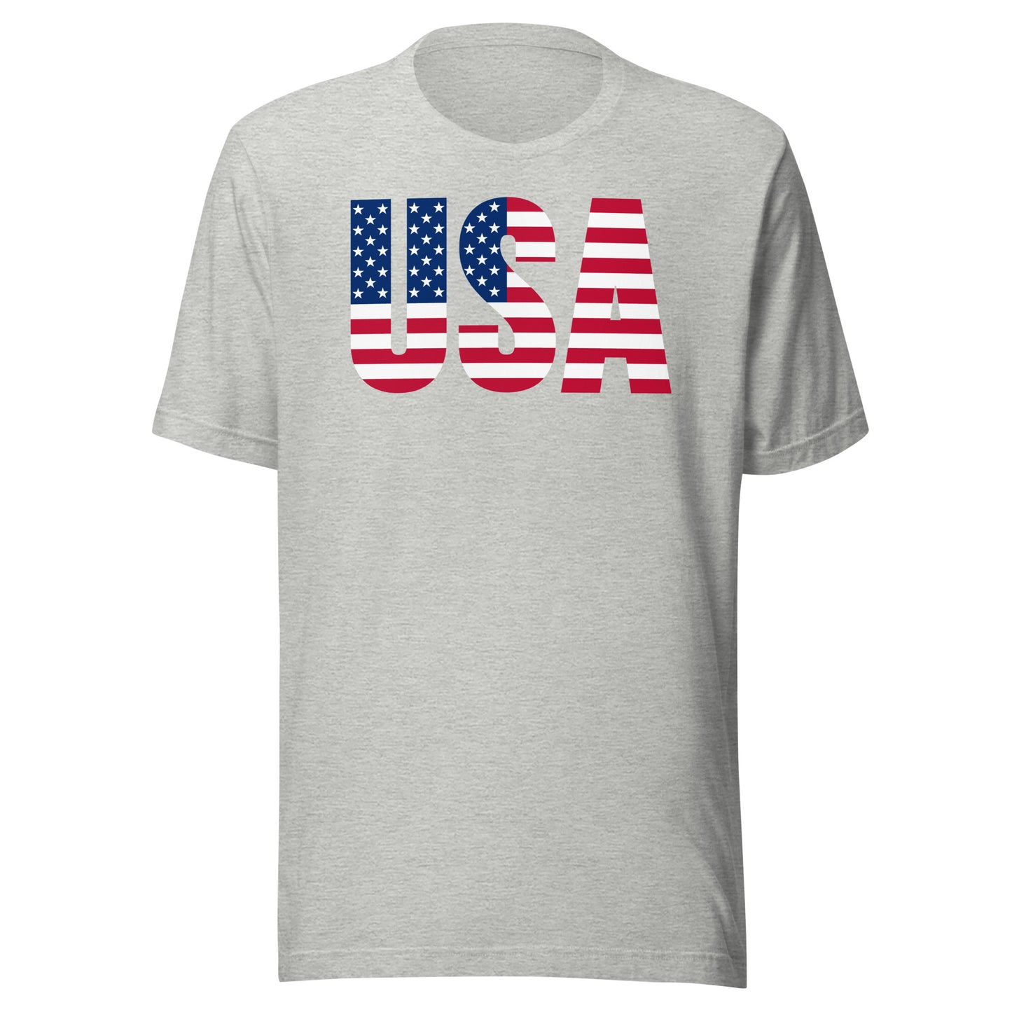 USA Flag Basic T-Shirt