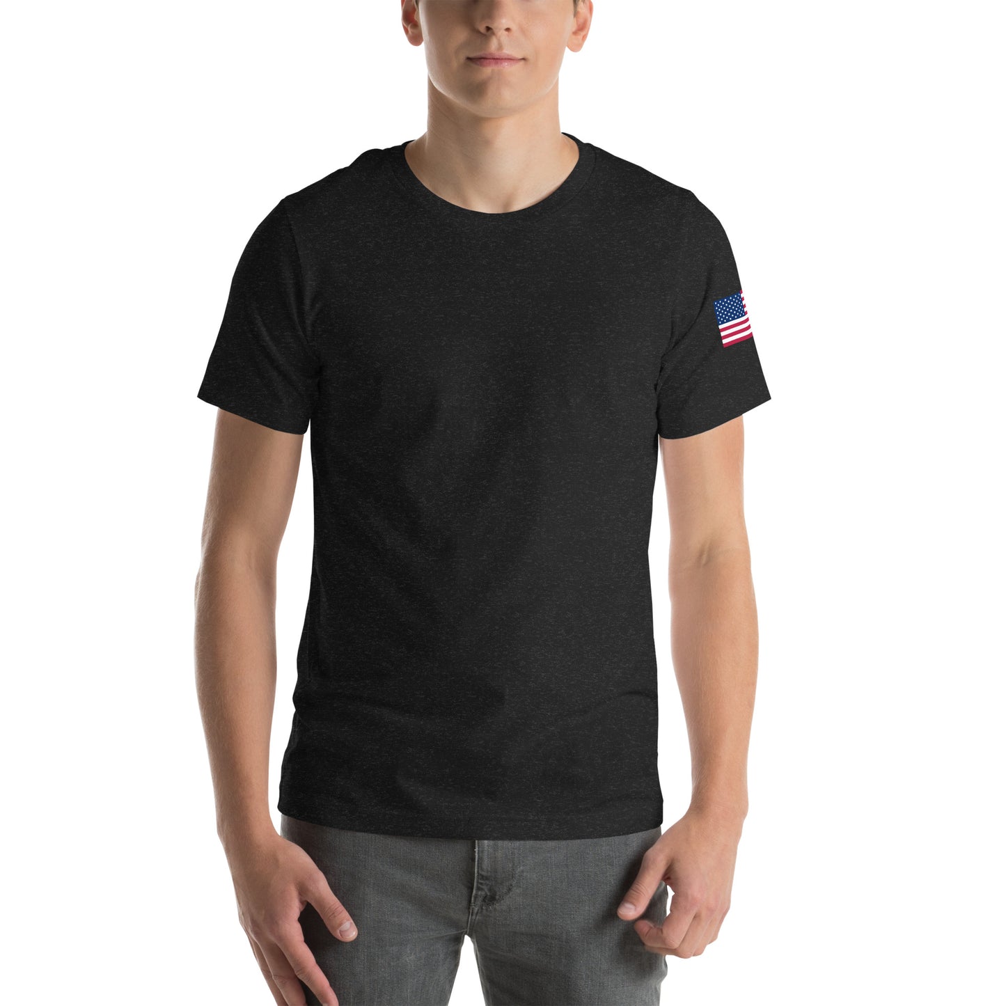 Unisex T-shirt Shoulder Flag