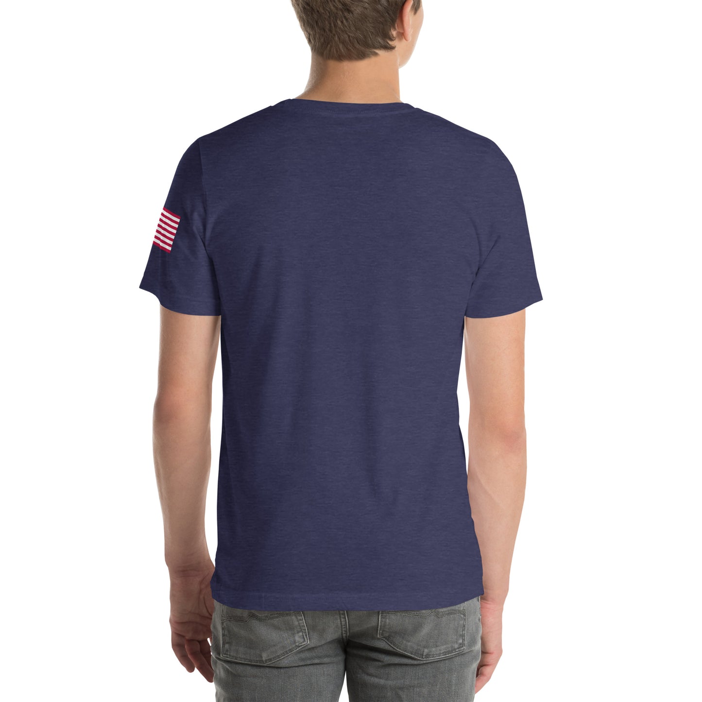 Unisex T-shirt Shoulder Flag