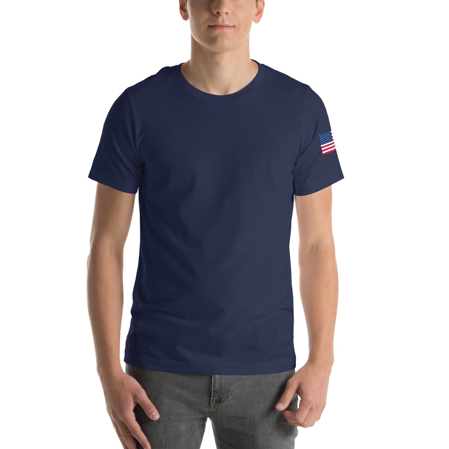 Unisex T-shirt Shoulder Flag