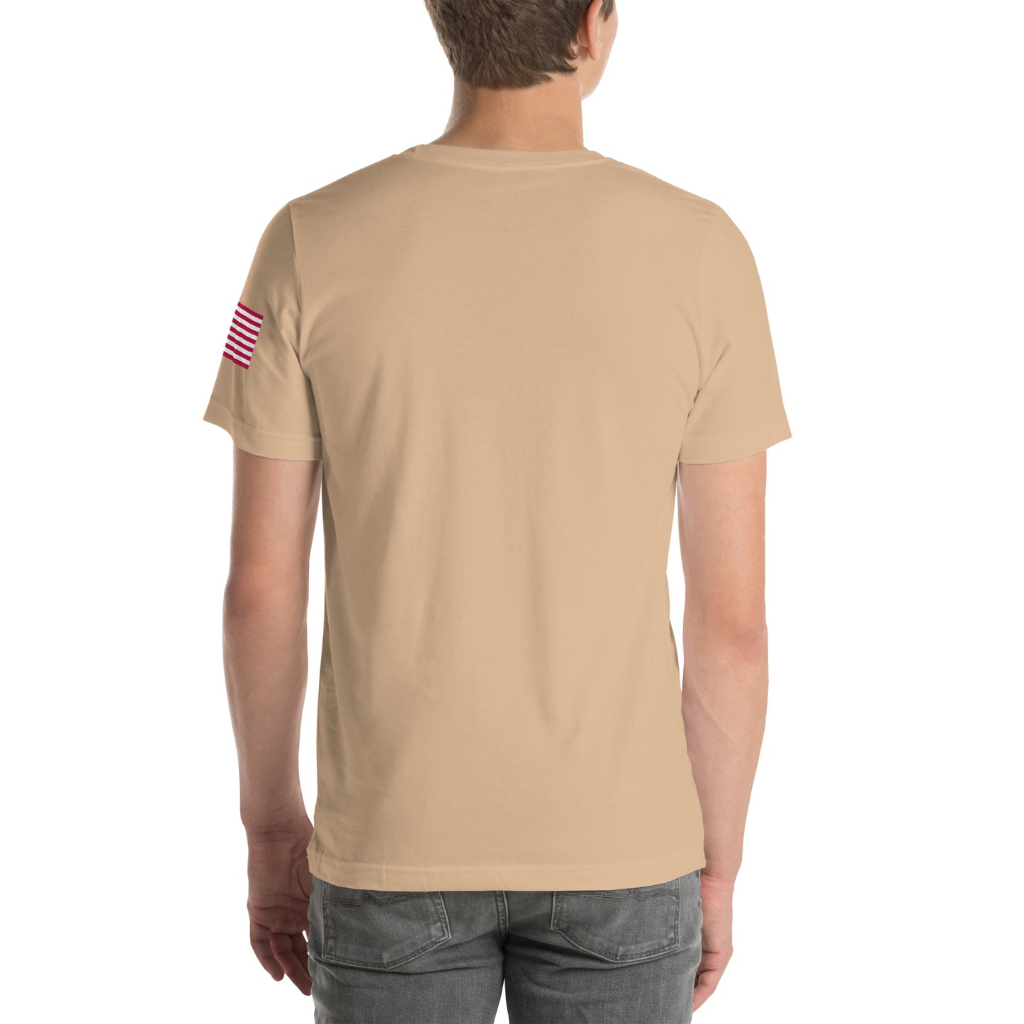 Unisex T-shirt Shoulder Flag