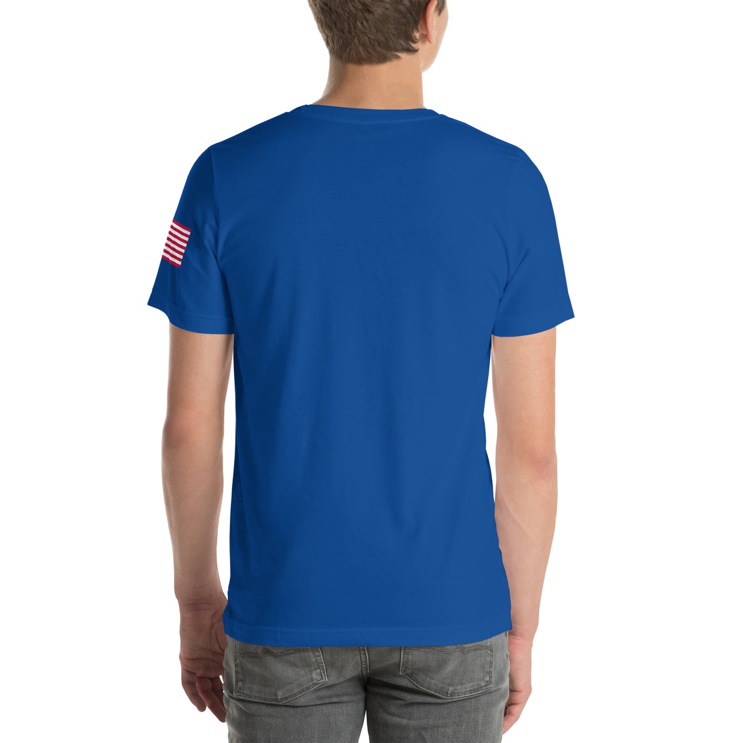 Unisex T-shirt Shoulder Flag