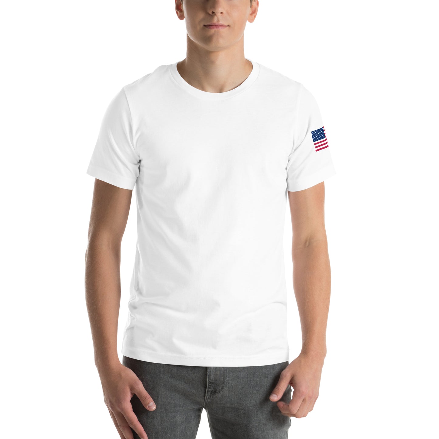 Unisex T-shirt Shoulder Flag