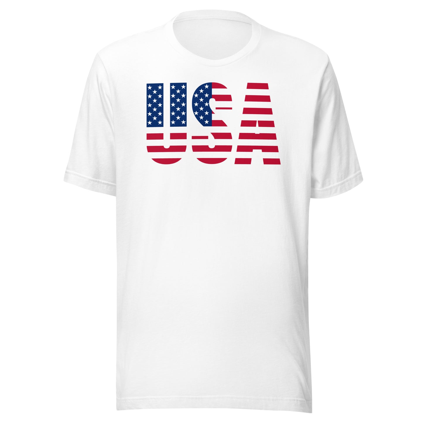 USA Flag Basic T-Shirt