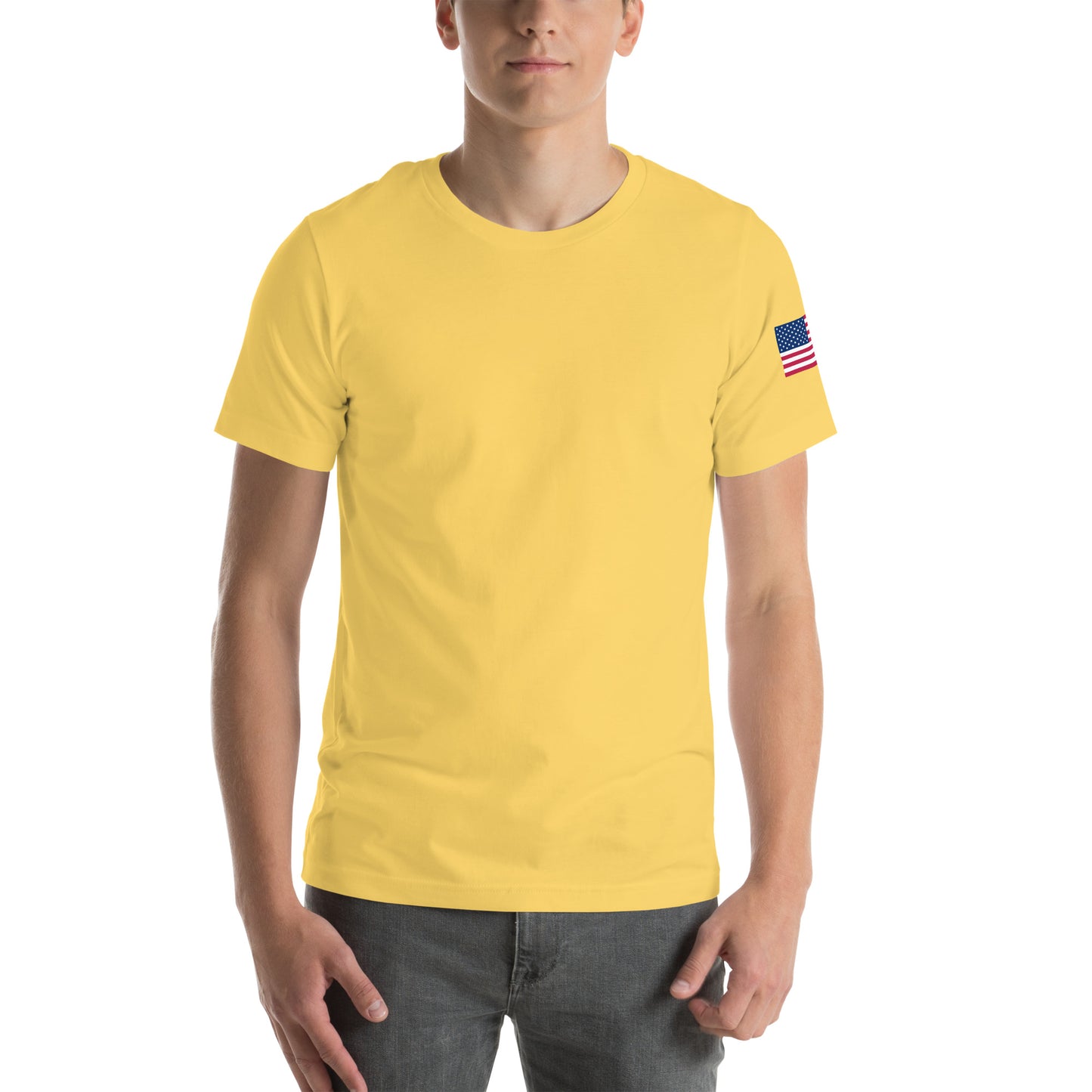 Unisex T-shirt Shoulder Flag