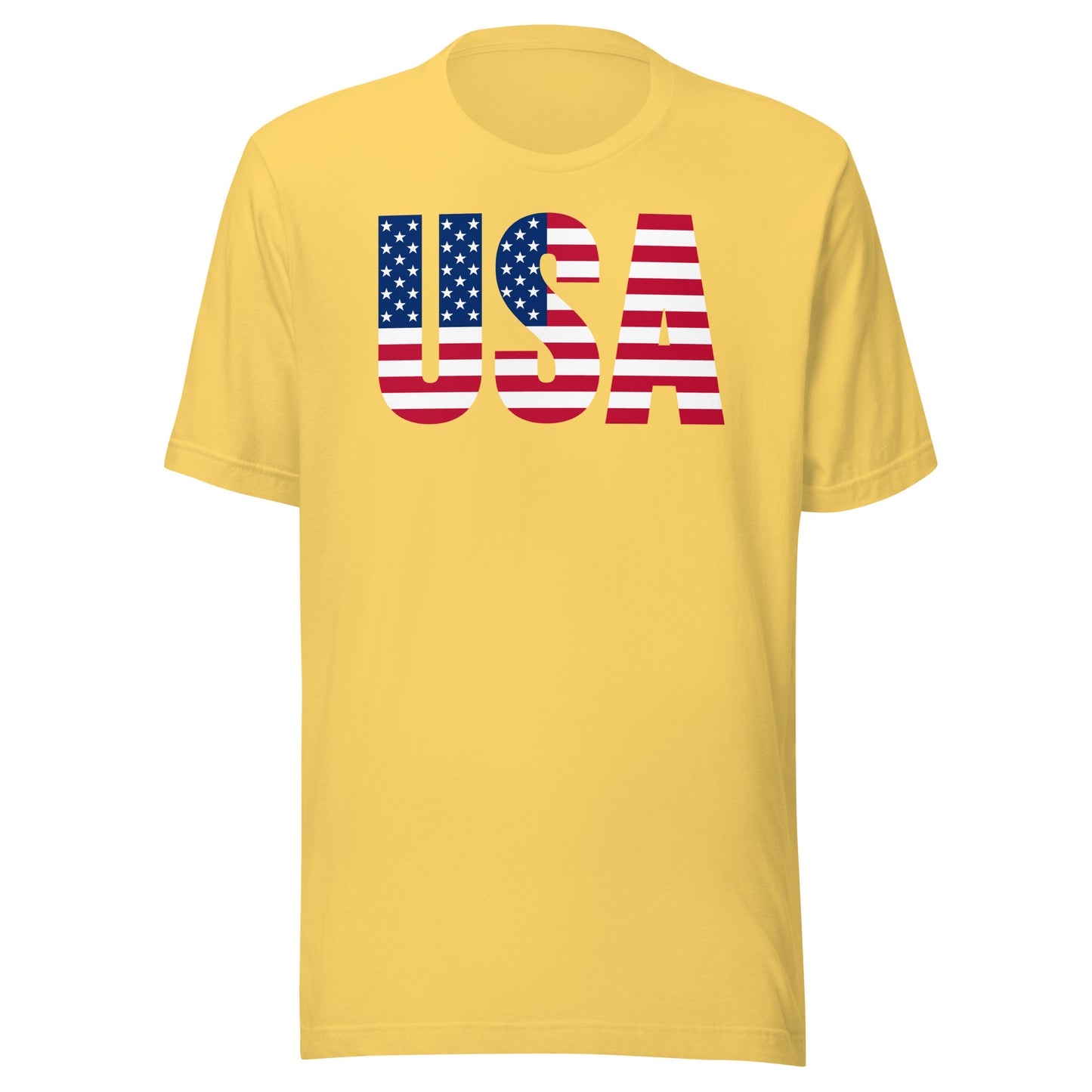 USA Flag Basic T-Shirt