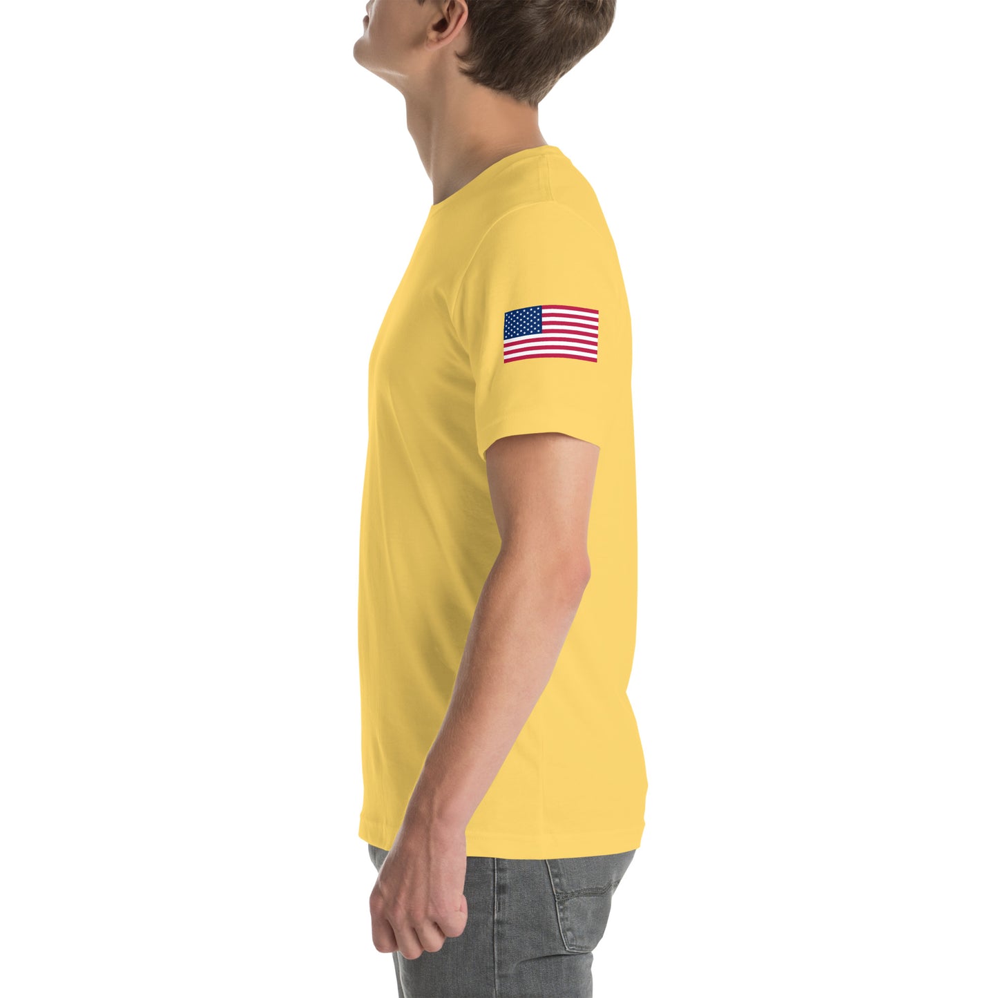 Unisex T-shirt Shoulder Flag