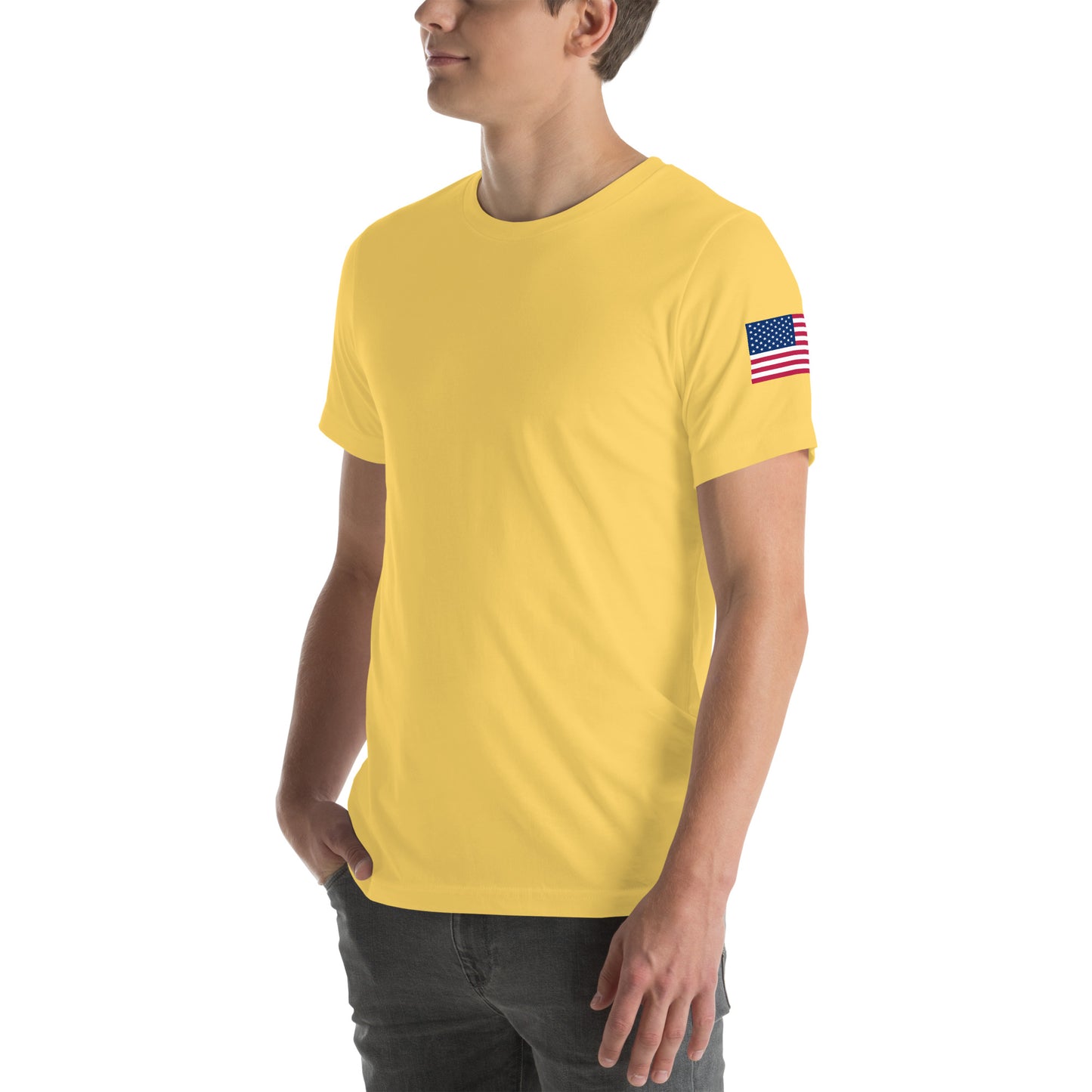 Unisex T-shirt Shoulder Flag