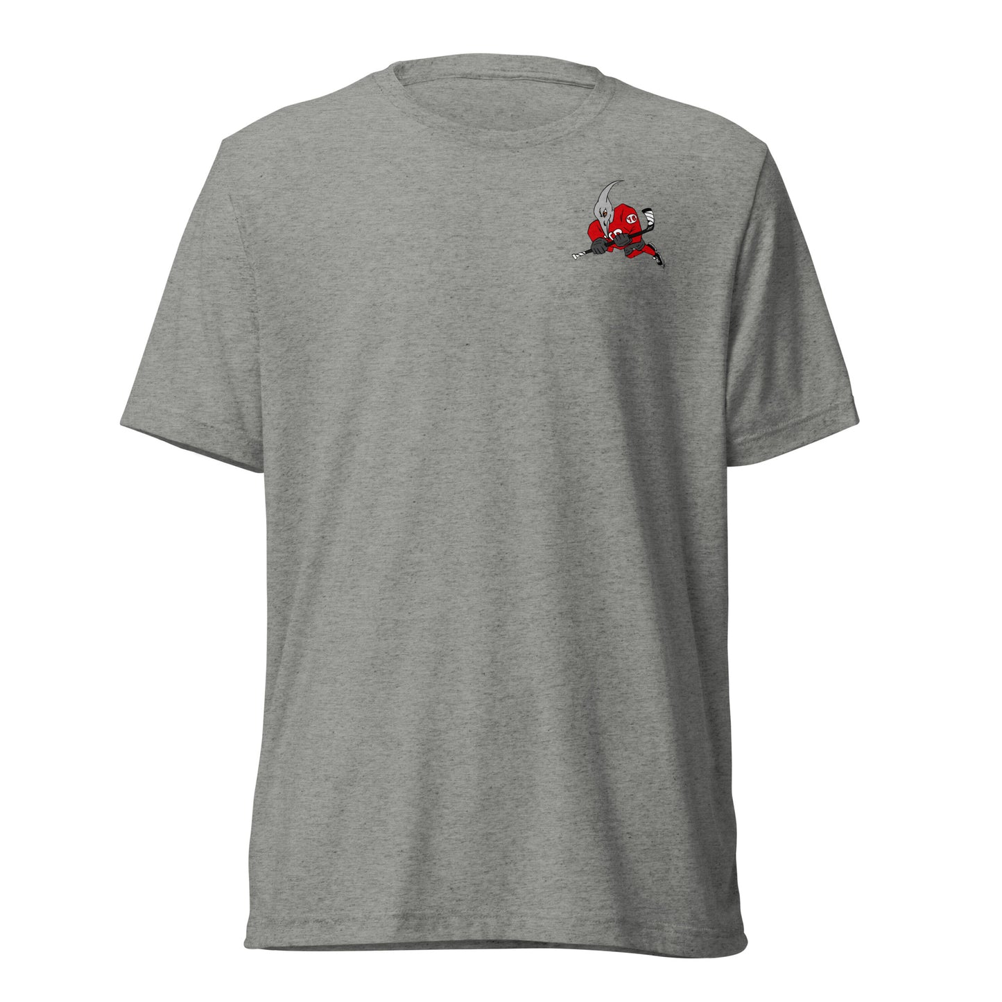 T-Dacs Tri Blend T-shirt Red Logo