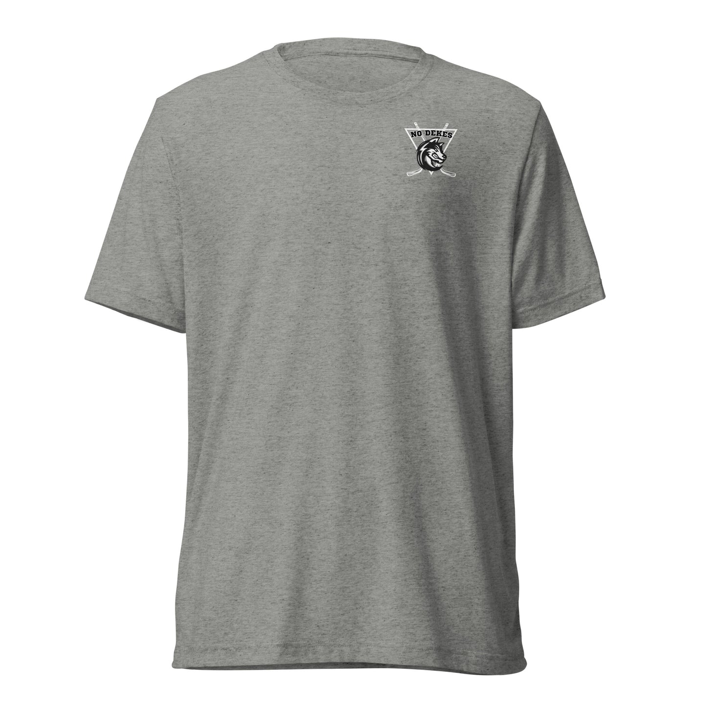 No Dekes Tri-Blend Short Sleeve T-shirt