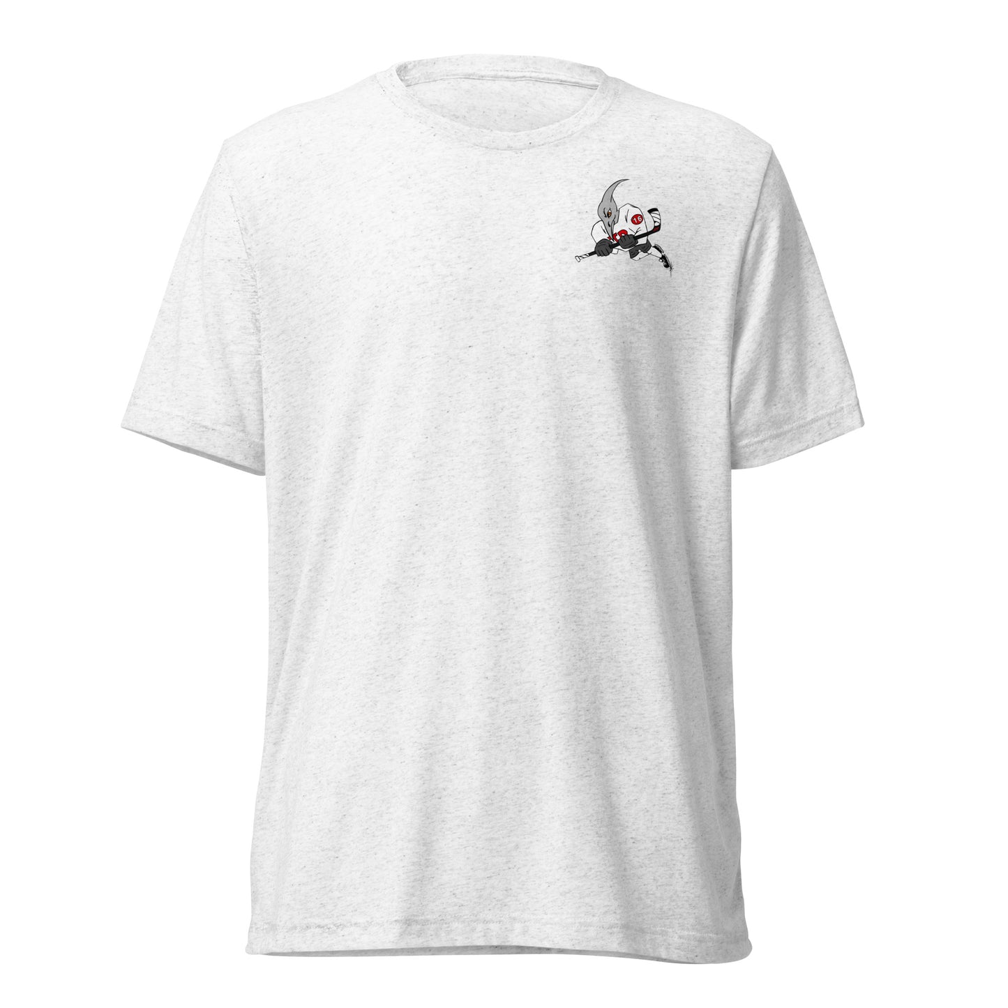 T-Dacs Tri Blend T-Shirt White Logo