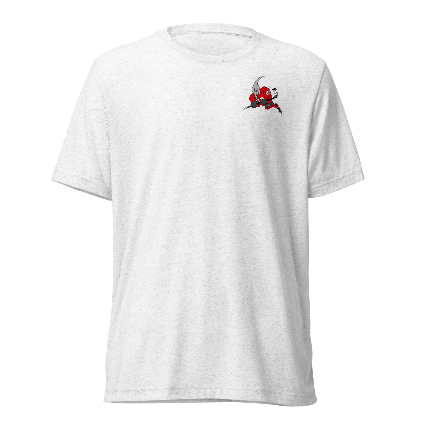 T-Dacs Tri Blend T-shirt Red Logo